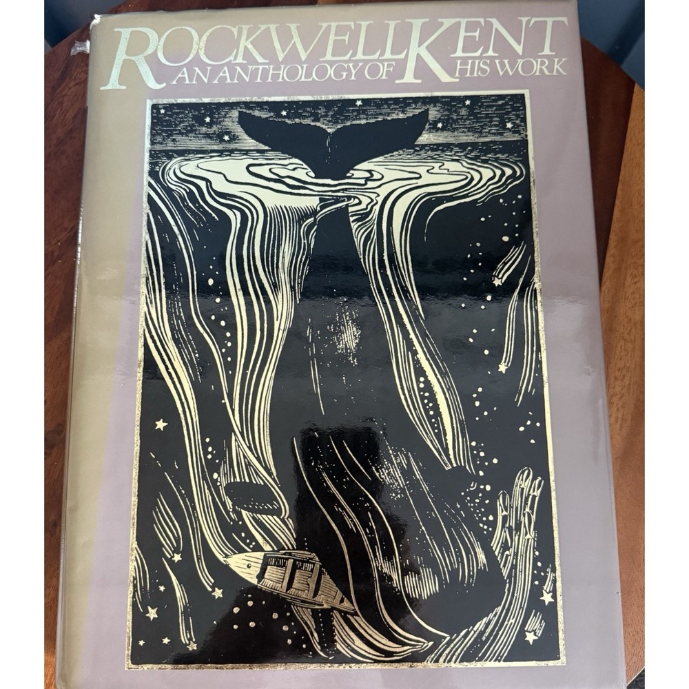 Rockwell Kent An Anthology of His Work First Edition 1982 Hardcover Art Book
